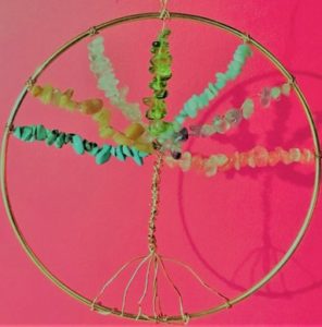 Arbre de vie en tons pastels