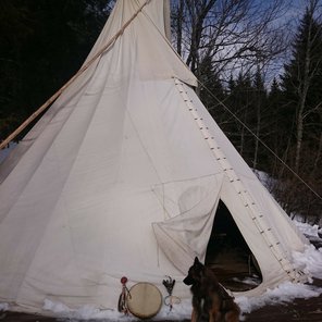 Wallowa Soins Tipi chamanique Wallowa Soins